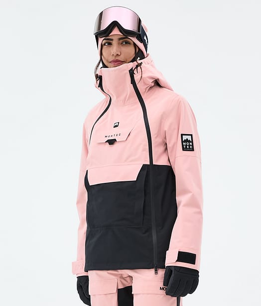Montec Doom W Ski jas Dames Soft Pink/Black