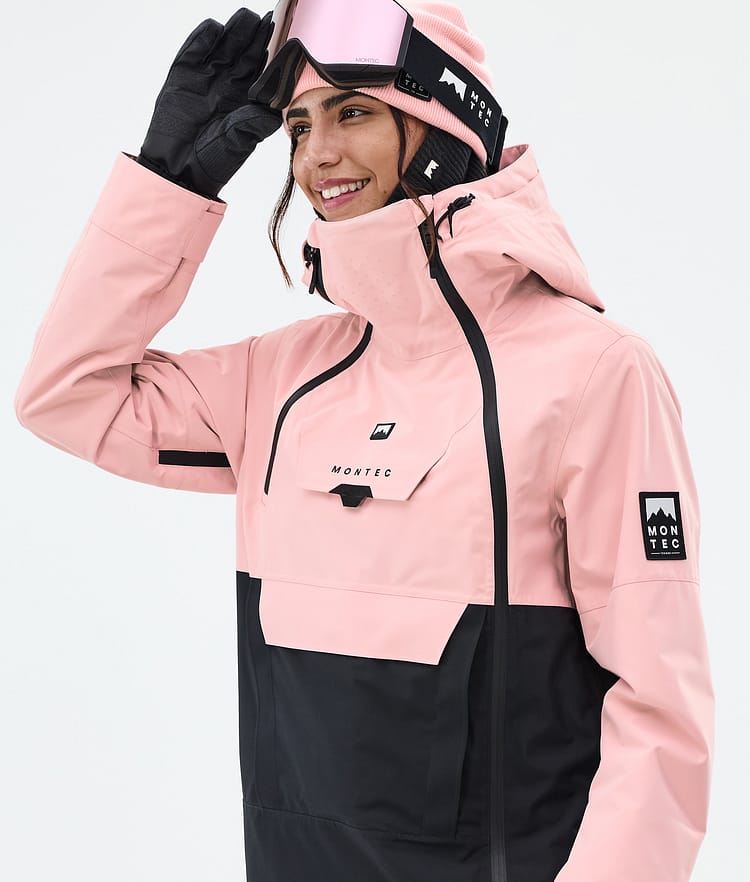 Montec Doom W Snowboard jas Dames Soft Pink/Black, Afbeelding 2 van 11