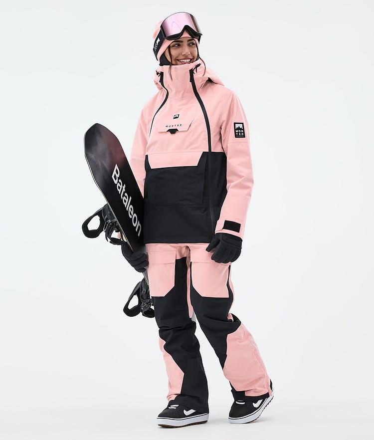 Montec Doom W Snowboard jas Dames Soft Pink/Black, Afbeelding 3 van 11