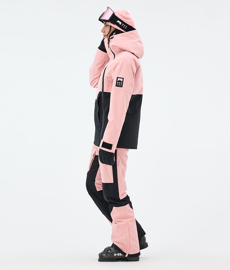Montec Doom W Ski jas Dames Soft Pink/Black, Afbeelding 4 van 11