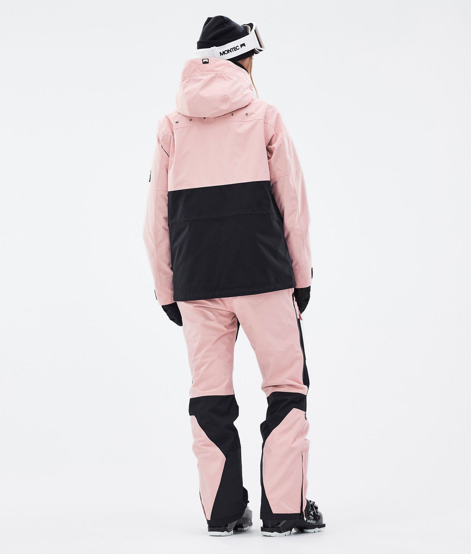 Montec Doom W Veste de Ski Femme Soft Pink/Black, Image 5 sur 11