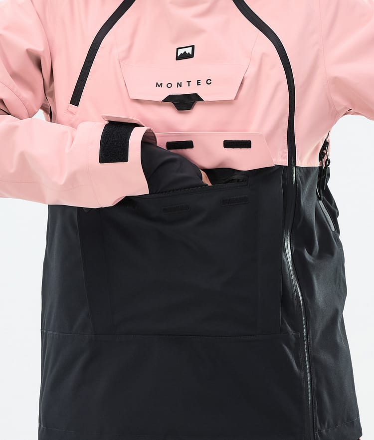 Montec Doom W Snowboard jas Dames Soft Pink/Black, Afbeelding 9 van 11