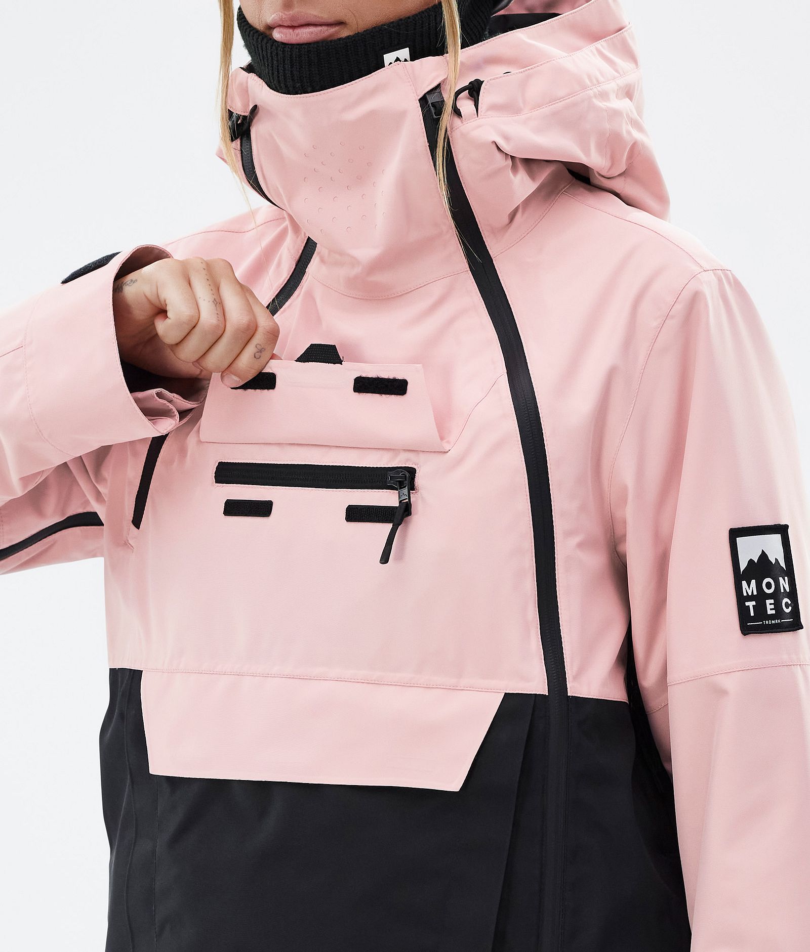 Montec Doom W Snowboard Jacket Women Soft Pink/Black Renewed, Image 10 of 11