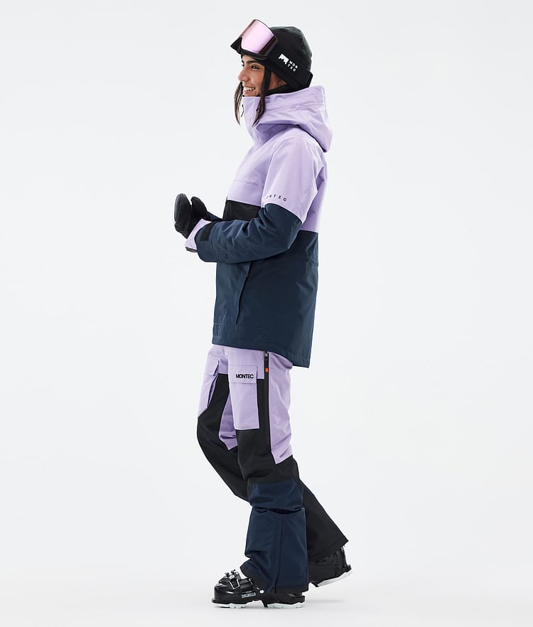 Montec Dune W Ski jas Dames Faded Violet/Black/Dark Blue, Afbeelding 3 van 8
