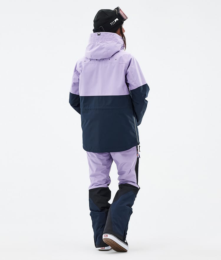 Montec Dune W Snowboard jas Dames Faded Violet/Black/Dark Blue, Afbeelding 4 van 8