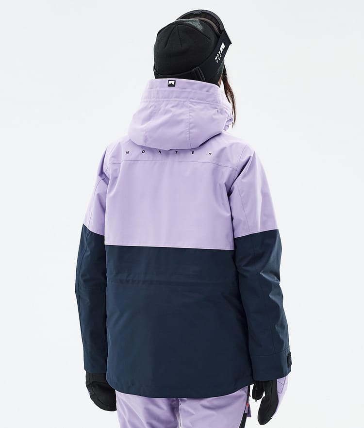 Montec Dune W Ski jas Dames Faded Violet/Black/Dark Blue, Afbeelding 6 van 8