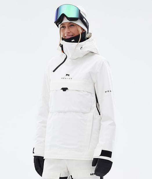 Montec Dune W Kurtka Snowboardowa Kobiety Old White