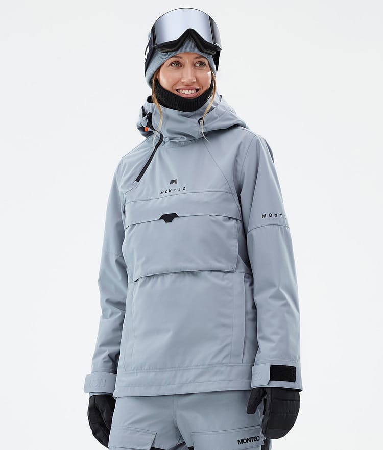 Montec Dune W Veste de Ski Femme Soft Blue