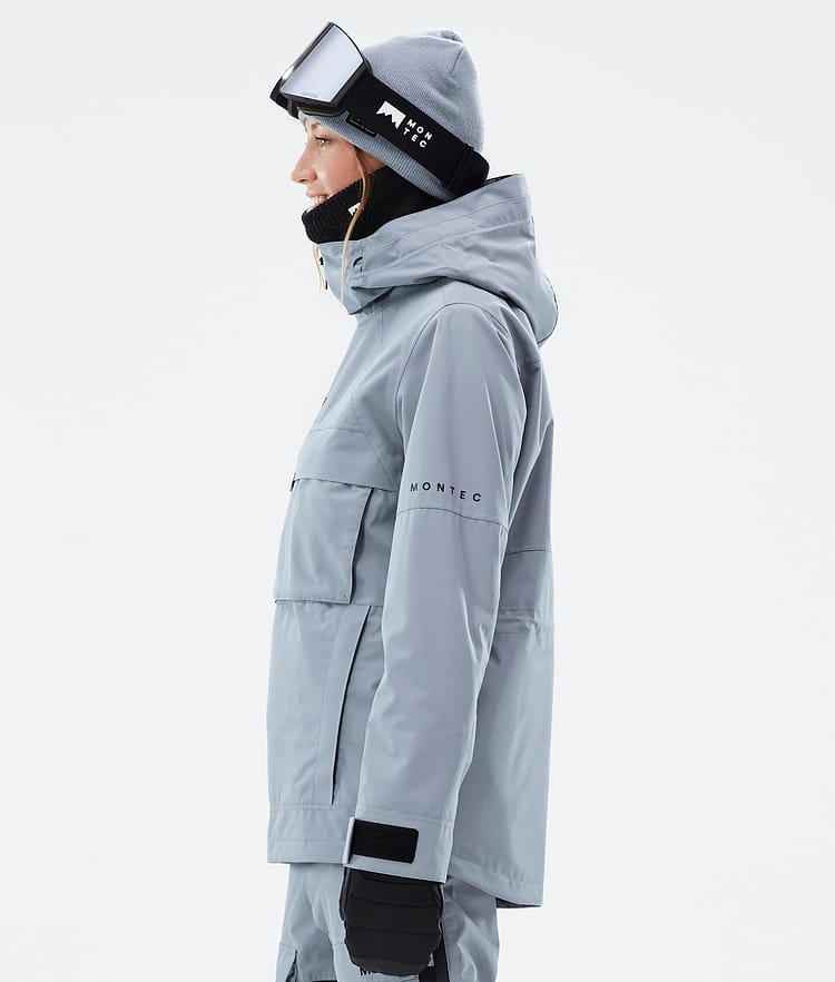 Montec Dune W Snowboardjakke Dame Soft Blue, Billede 6 af 9