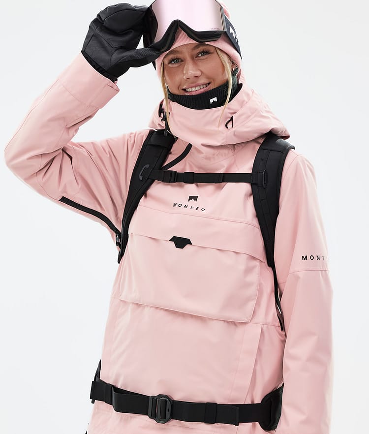 Montec Dune W Kurtka Snowboardowa Kobiety Soft Pink, Zdjęcie 2 z 9