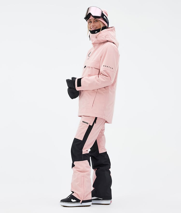 Montec Dune W Giacca Snowboard Donna Soft Pink, Immagine 4 di 9