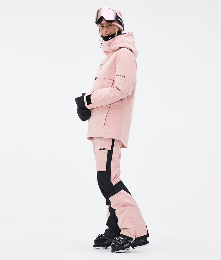 Montec Dune W Veste de Ski Femme Soft Pink, Image 4 sur 9