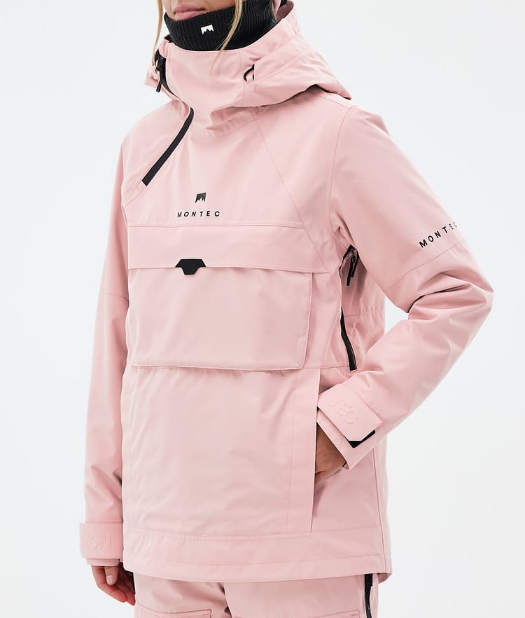 Montec Dune W Giacca Snowboard Donna Soft Pink, Immagine 8 di 9