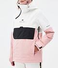 Montec Dune W Ski Jacket Women Old White/Black/Soft Pink, Image 8 of 9