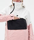 Montec Dune W Chaqueta Snowboard Mujer Old White/Black/Soft Pink Renewed, Imagen 9 de 9