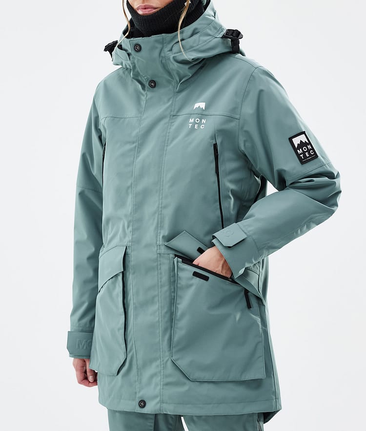 Montec Virago W Snowboardjacke Damen Atlantic, Bild 8 von 10