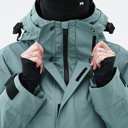 Front Zipper with Double Plackets Main Product Details Image,