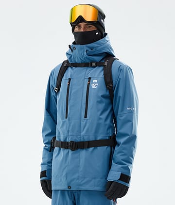 Montec Fawk Snowboard Jacket Men Blue Steel