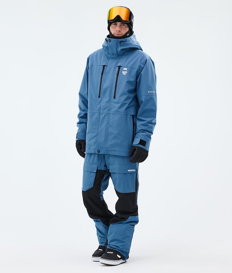 Montec Fawk Snowboard Jacket Men Blue Steel Renewed, Image 2 of 10