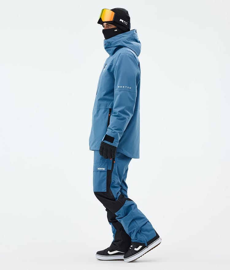 Montec Fawk Snowboard jas Heren Blue Steel, Afbeelding 4 van 11