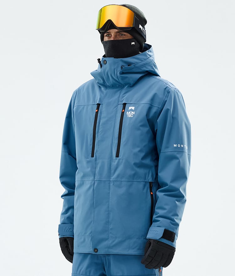 Montec Fawk Snowboard jas Heren Blue Steel, Afbeelding 6 van 11