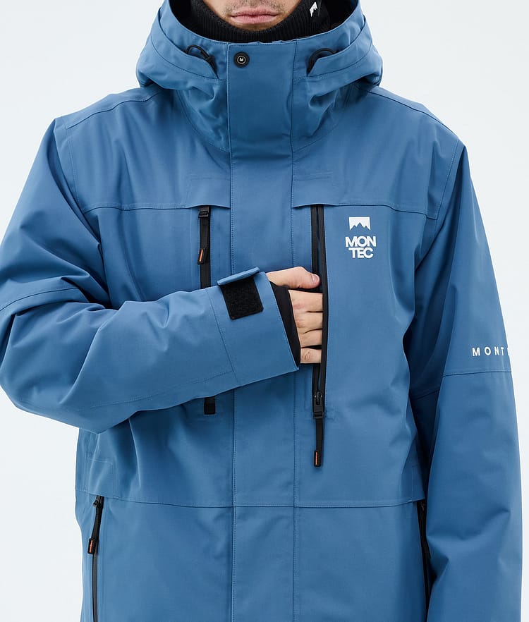Montec Fawk Ski Jacket Men Blue Steel, Image 8 of 10
