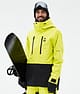Fawk Snowboard Jacket Men Bright Yellow/Black from review by Olha