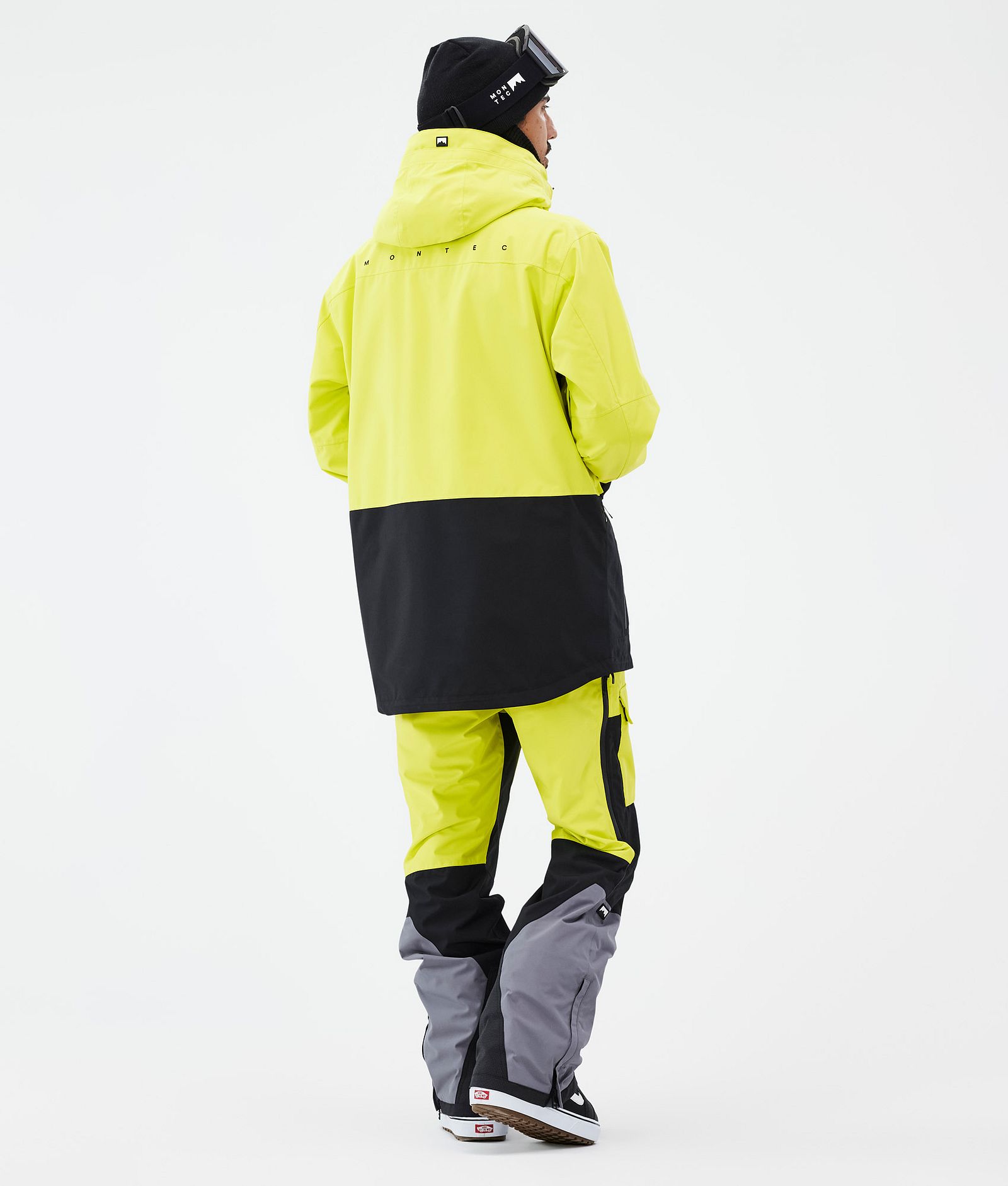 Montec Fawk Chaqueta Snowboard Hombre Bright Yellow/Black, Imagen 5 de 10