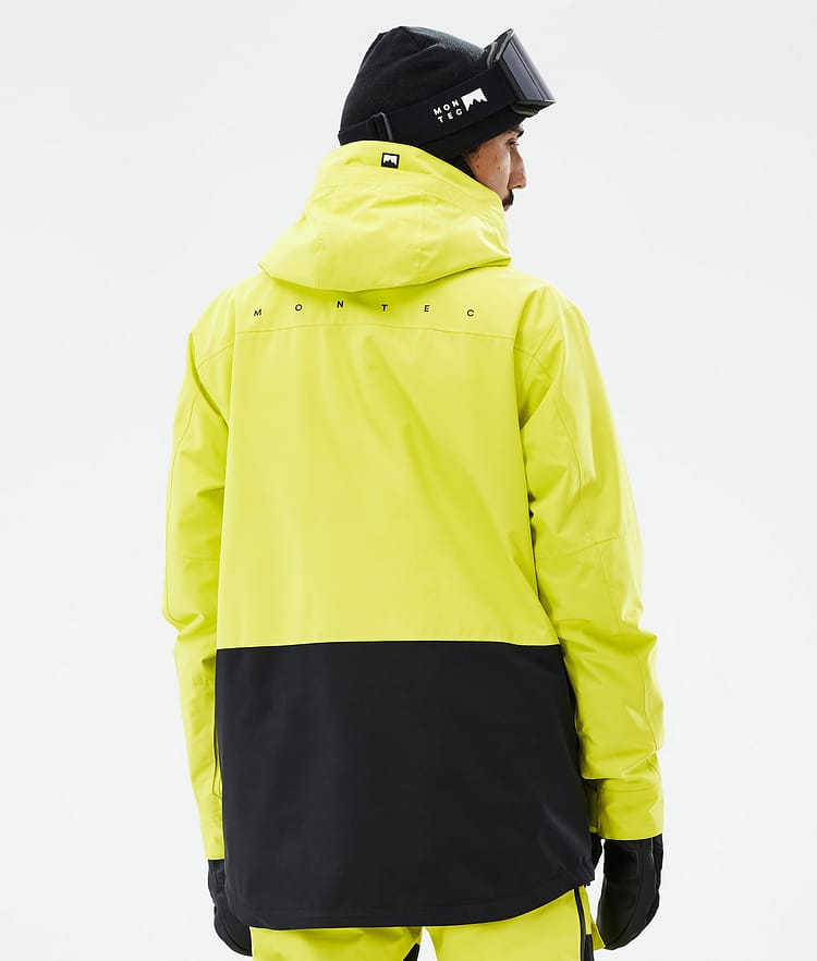 Montec Fawk Ski Jacket Men Bright Yellow/Black, Image 7 of 10