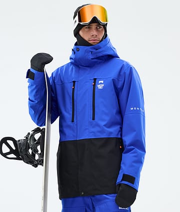 Montec Fawk Kurtka Snowboardowa Mężczyźni Cobalt Blue/Black