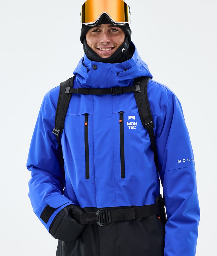 Montec Fawk Ski jas Heren Cobalt Blue/Black, Afbeelding 2 van 10