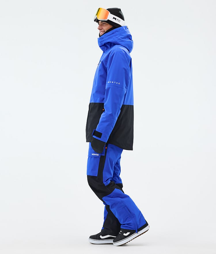 Montec Fawk Snowboard jas Heren Cobalt Blue/Black, Afbeelding 4 van 10