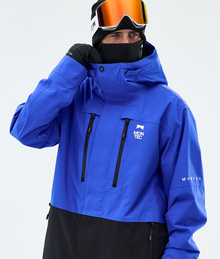 Montec Fawk Snowboard Jacket Men Cobalt Blue/Black Renewed, Image 4 of 9