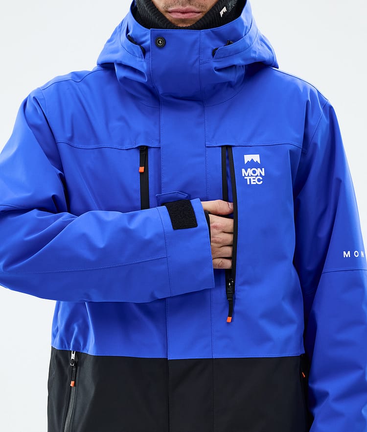Montec Fawk Snowboard jas Heren Cobalt Blue/Black, Afbeelding 9 van 10