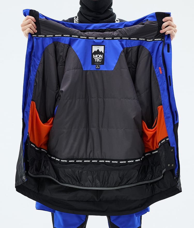 Montec Fawk Snowboard Jacket Men Cobalt Blue/Black Renewed, Image 9 of 9