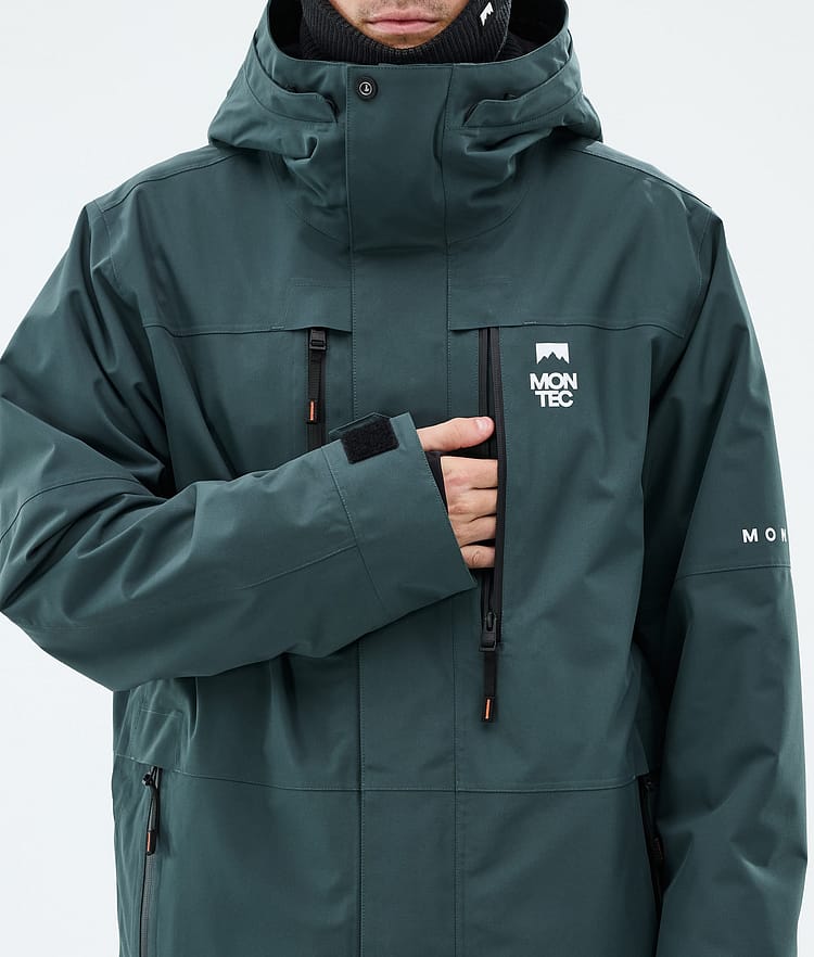 Montec Fawk Snowboard Jacket Men Dark Atlantic, Image 8 of 9