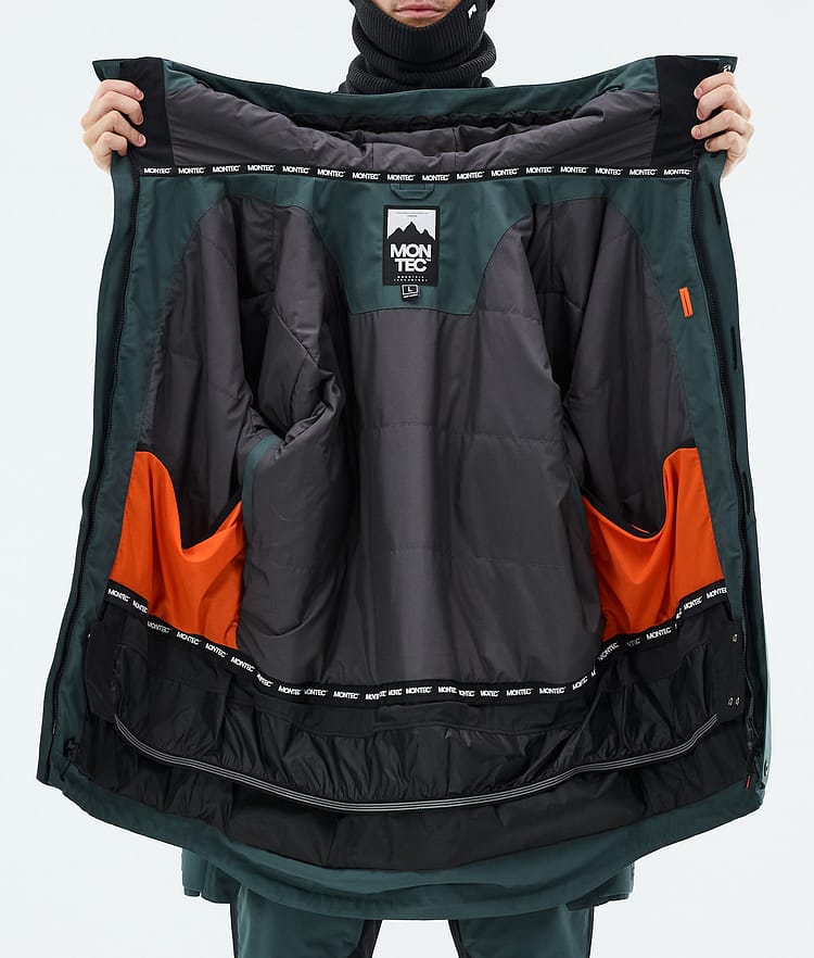 Montec Fawk Snowboard Jacket Men Dark Atlantic, Image 9 of 9