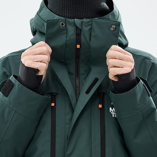 Front Zipper with Double Plackets Main Product Details Image,