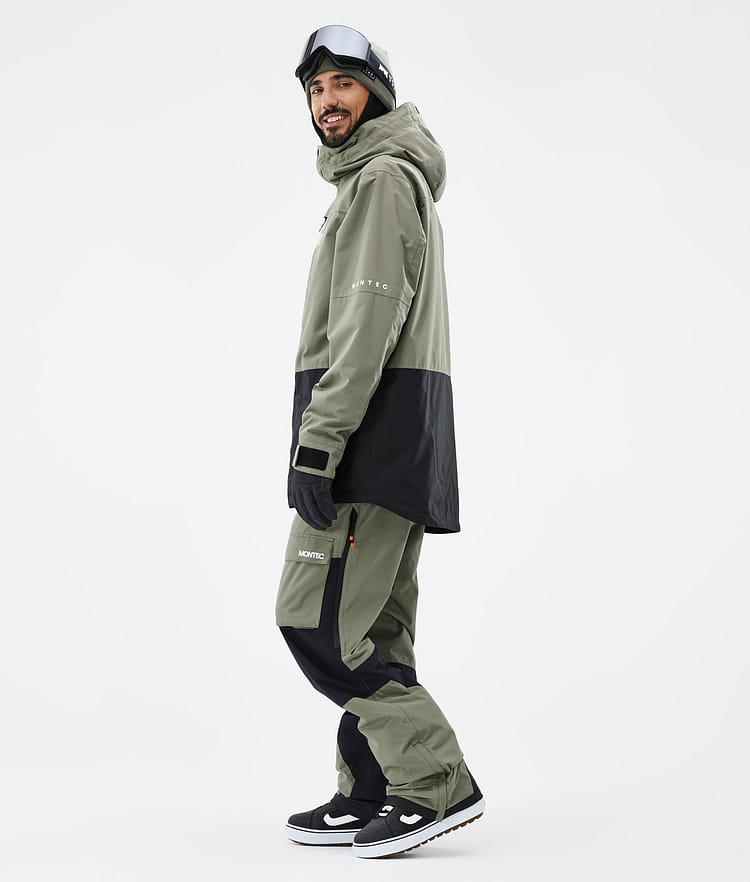 Montec Fawk Snowboard Jacket Men Greenish/Black, Image 4 of 10
