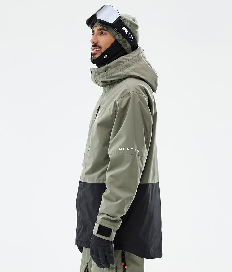 Montec Fawk Snowboard Jacket Men Greenish/Black, Image 6 of 10