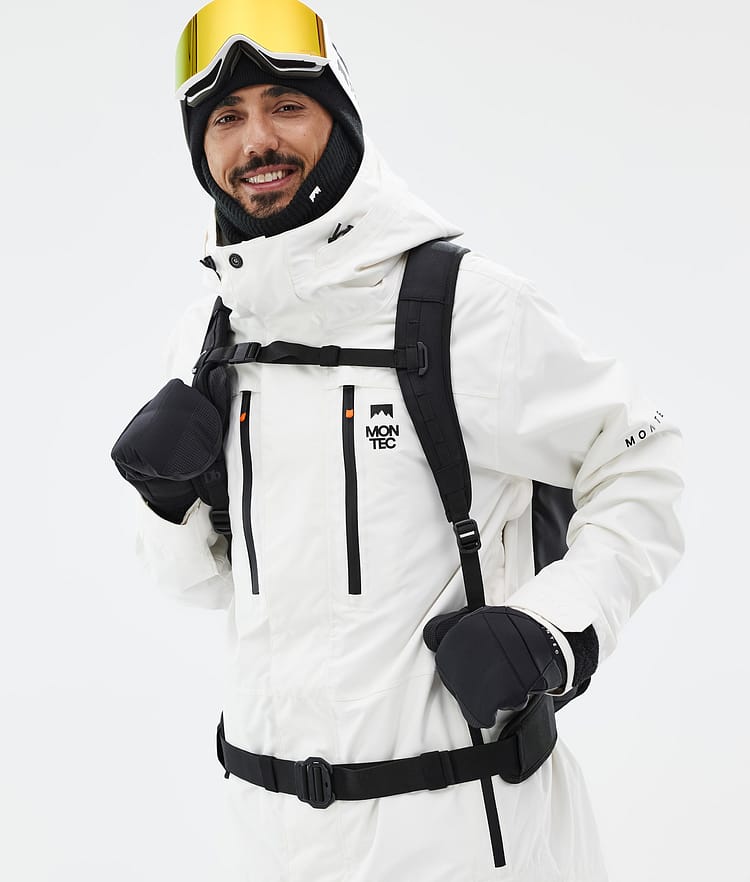 Montec Fawk Kurtka Snowboardowa Mężczyźni Old White, Zdjęcie 2 z 10
