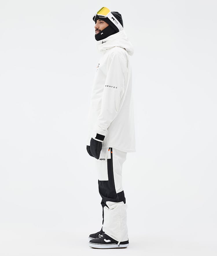 Montec Fawk Kurtka Snowboardowa Mężczyźni Old White, Zdjęcie 4 z 10