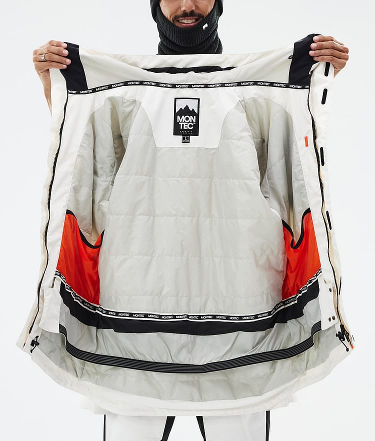Montec Fawk Ski Jacket Men Old White, Image 10 of 10