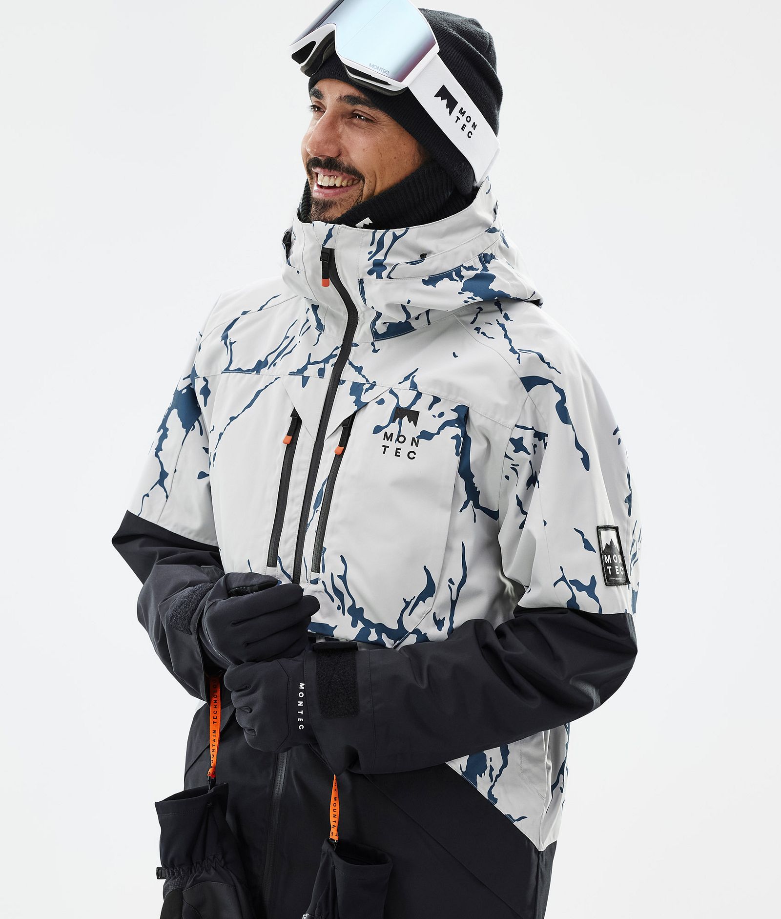Montec Arch Snowboard Jacket Men Ice/Black