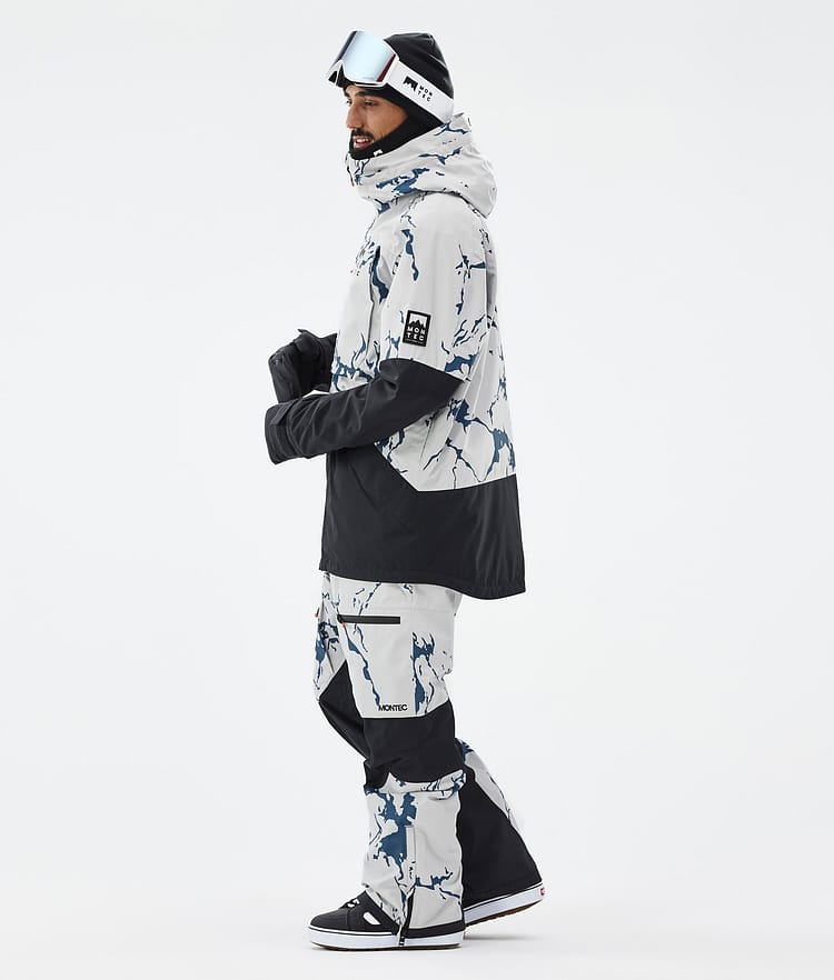 Montec Arch Snowboard jas Heren Ice/Black, Afbeelding 4 van 10
