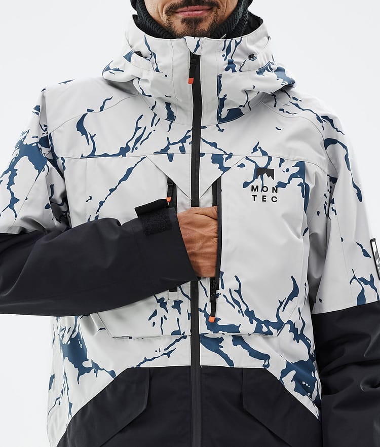 Montec Arch Ski Jacket Men Ice/Black, Image 9 of 10