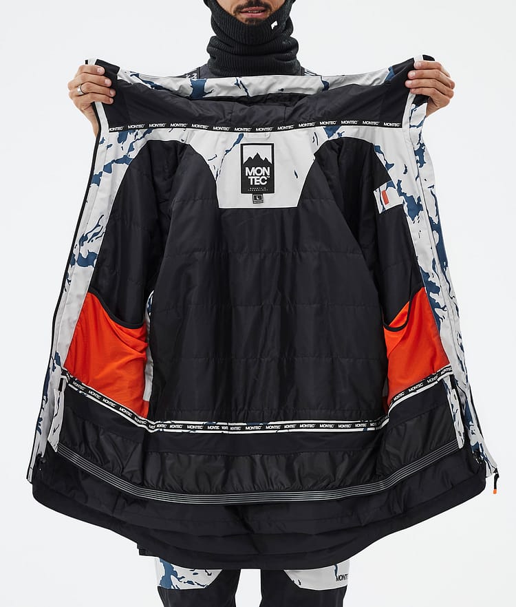 Montec Arch Snowboard Jacket Men Ice/Black, Image 10 of 10