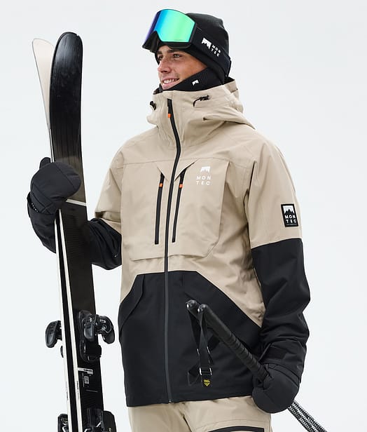 Montec Arch Ski Jacket Men Sand/Black