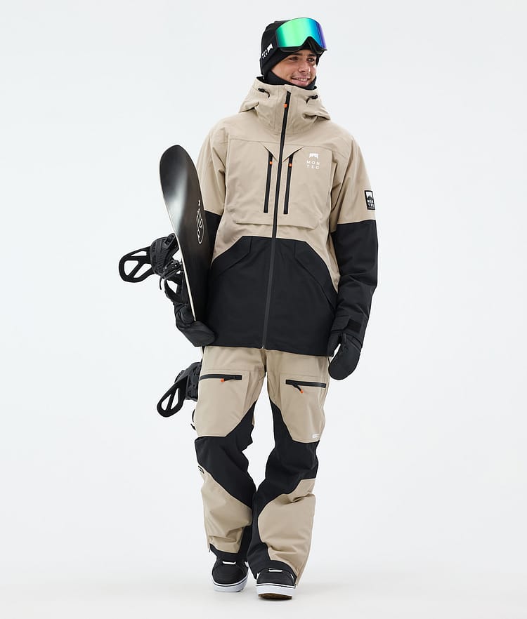 Montec Arch Snowboard jas Heren Sand/Black, Afbeelding 3 van 10