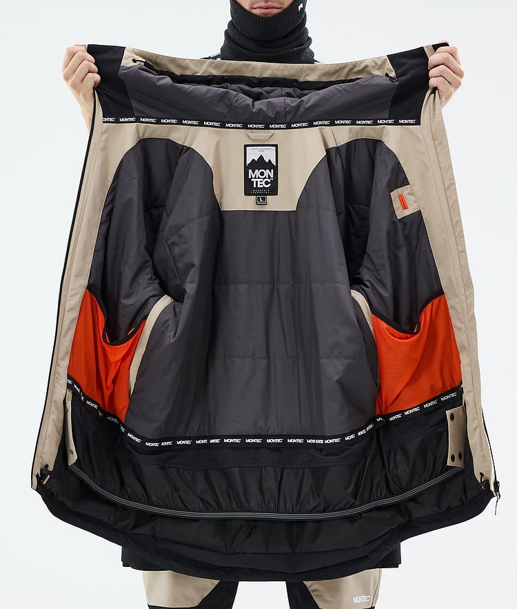 Montec Arch Ski jas Heren Sand/Black, Afbeelding 10 van 10